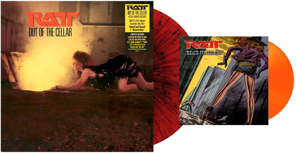 Ratt Out Of The Cellar Vinilo1