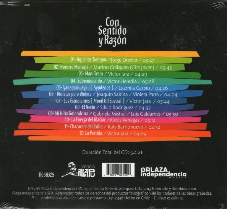Illapu Con Sentido Y Razon Cd2