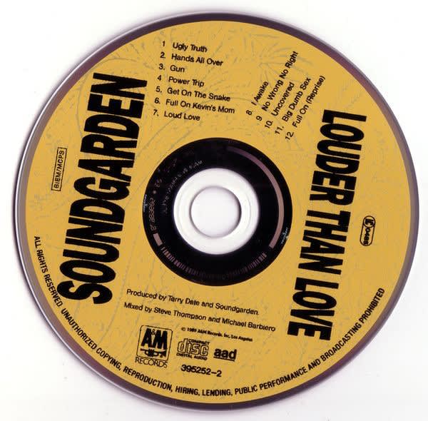 Soundgarden Louder Than Love Cd3