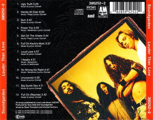 Soundgarden Louder Than Love Cd2