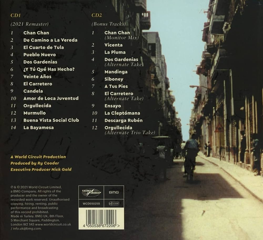 Buena Vista Social Club Buena Vista Social Club Cd3