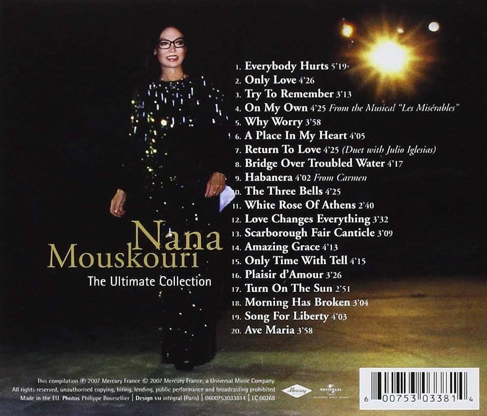 Nana Mouskouri The Ultimate Collection Cd2