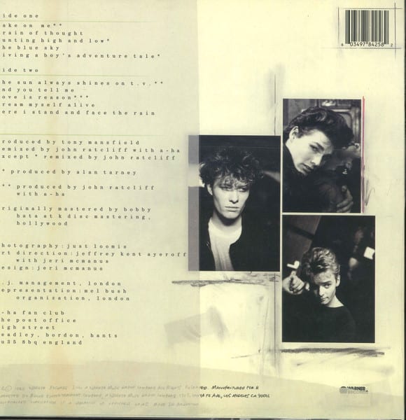 A-ha Hunting High And Low  Vinilo2