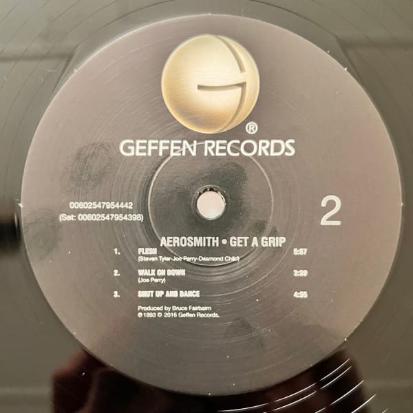Vinilo AEROSMITH GET A GRIP4