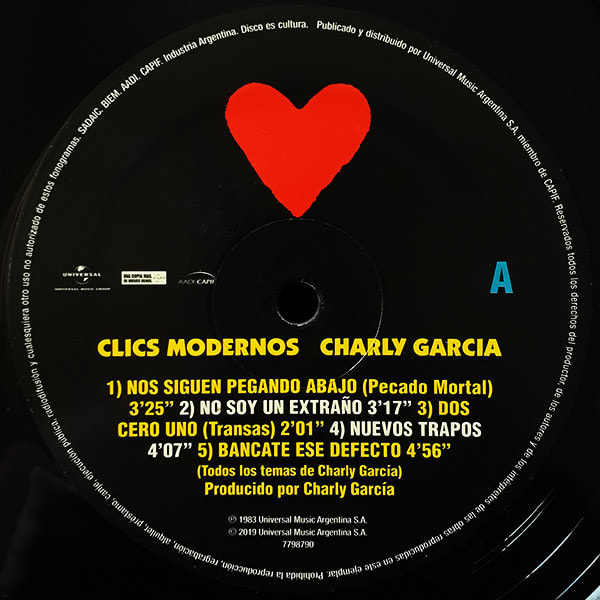 Charly Garcia Clics Modernos Vinilo3