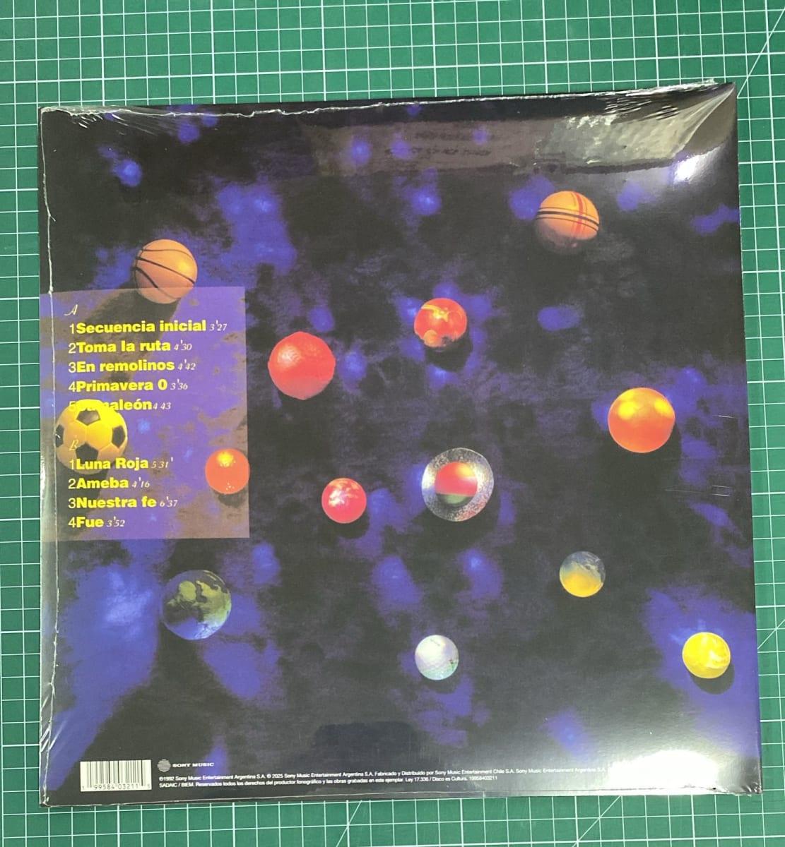 Soda Stereo Dynamo (transparente) Vinilo1