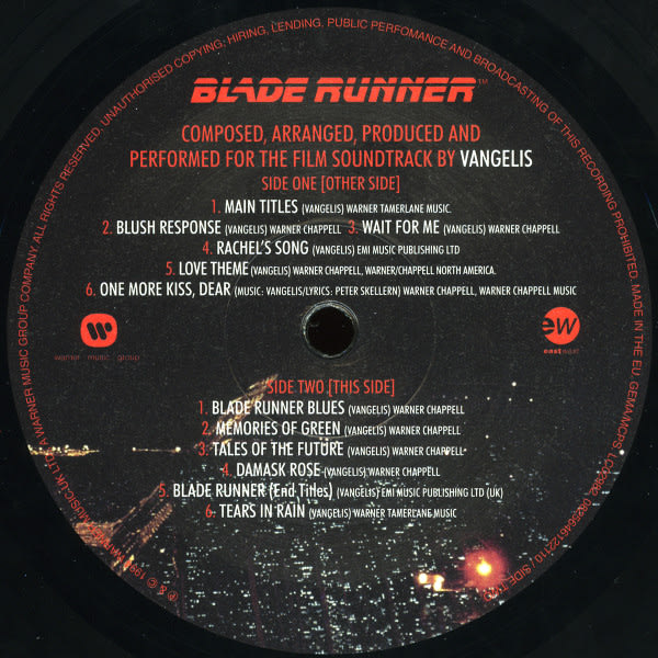 Vangelis Blade Runner Vinilo4