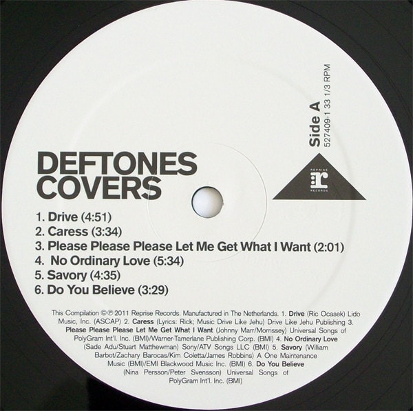 Deftones Covers Vinilo3
