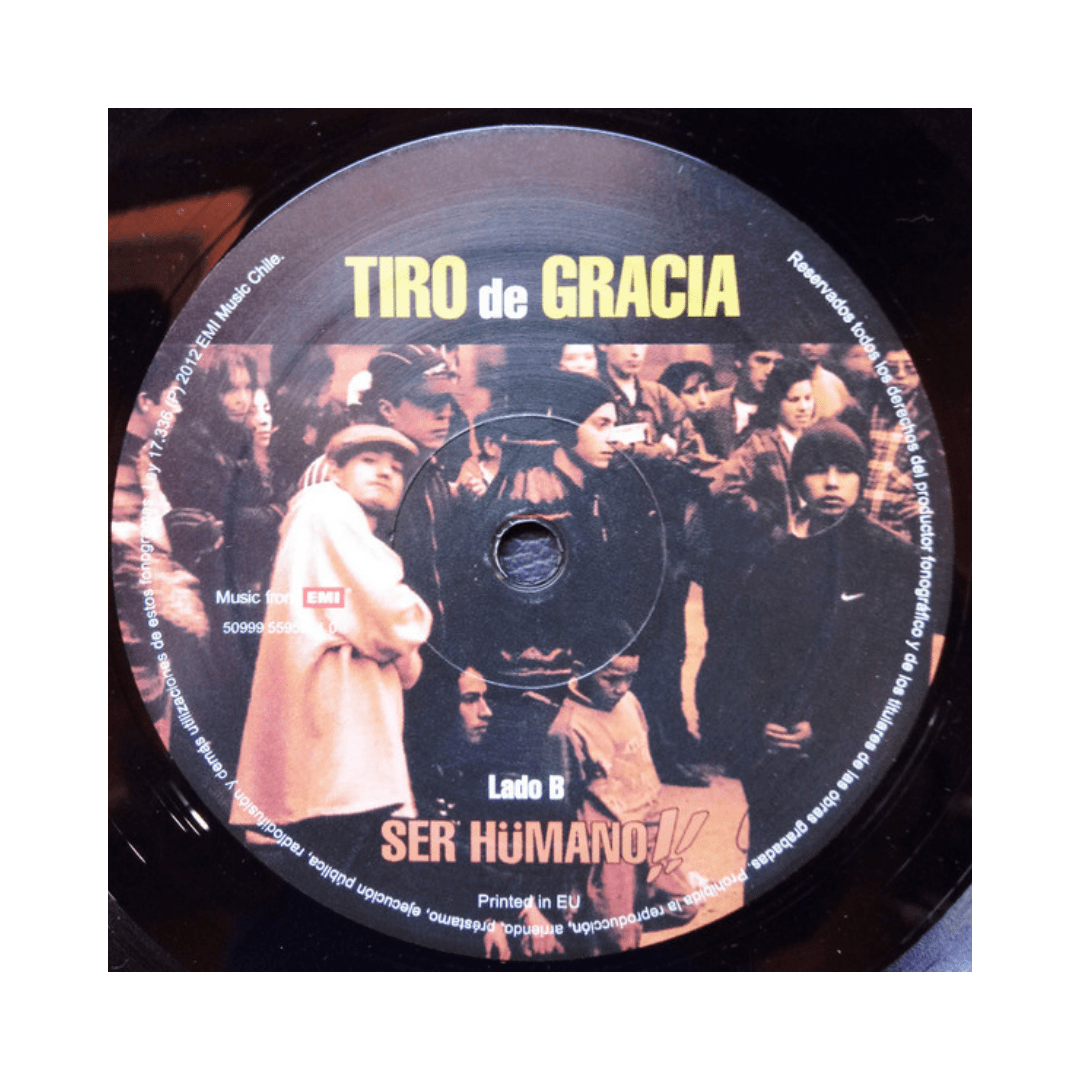 Tiro De Gracia Ser Humano Vinilo4