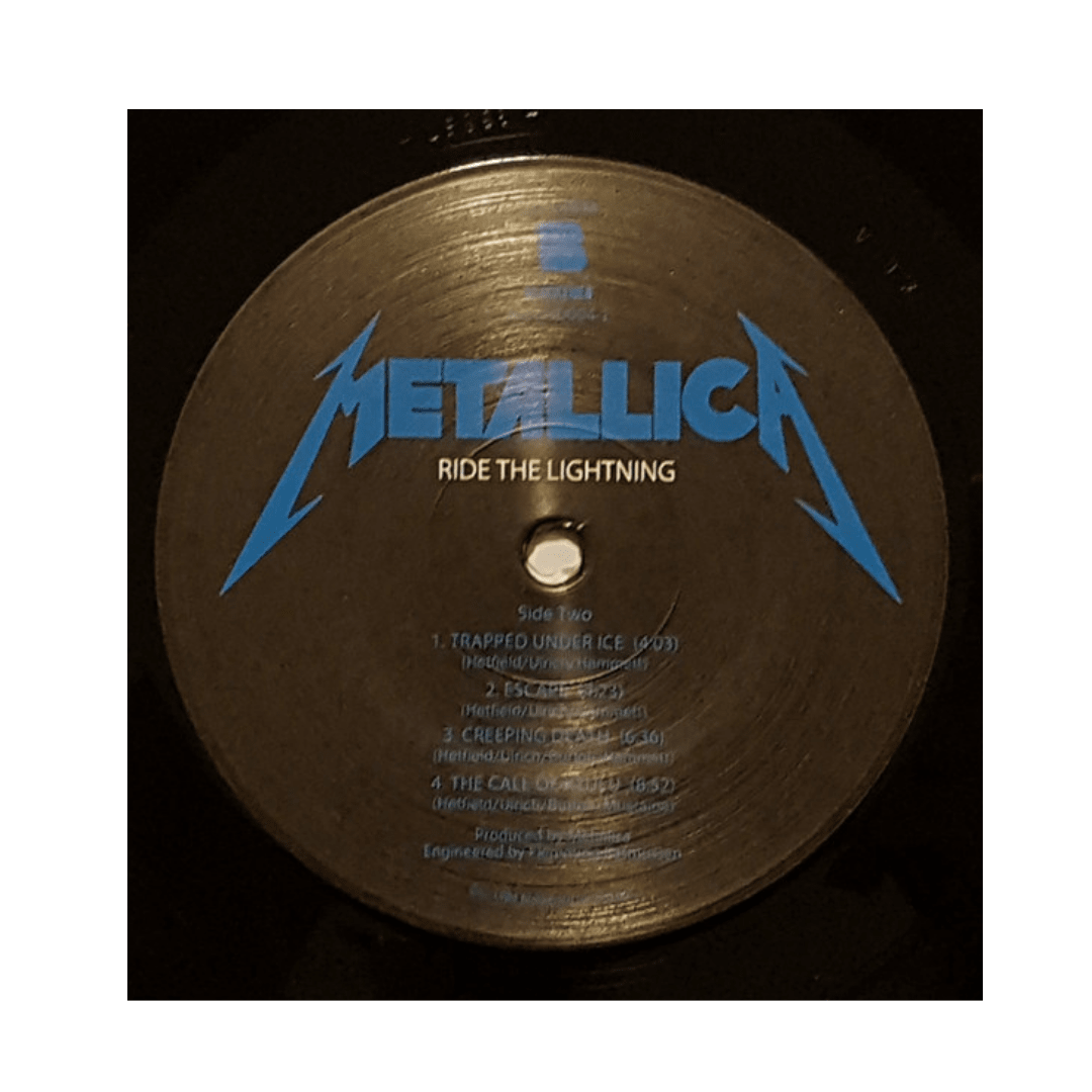 Metallica Ride The Lightning  Vinilo4