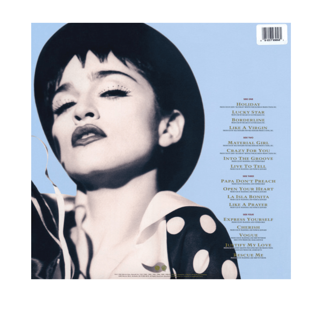 Madonna The Immaculate Collection 2 Lp Vinilo2