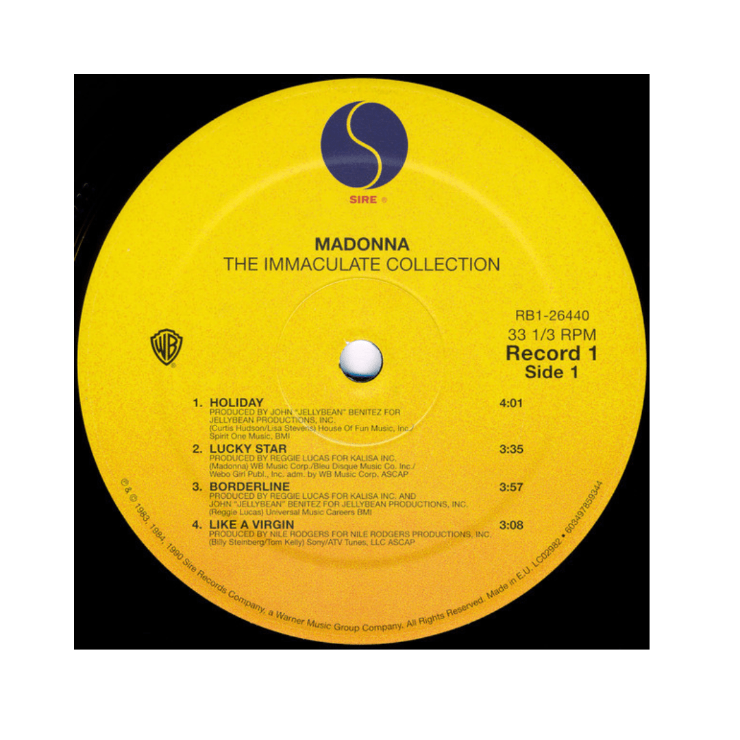 Madonna The Immaculate Collection 2 Lp Vinilo3
