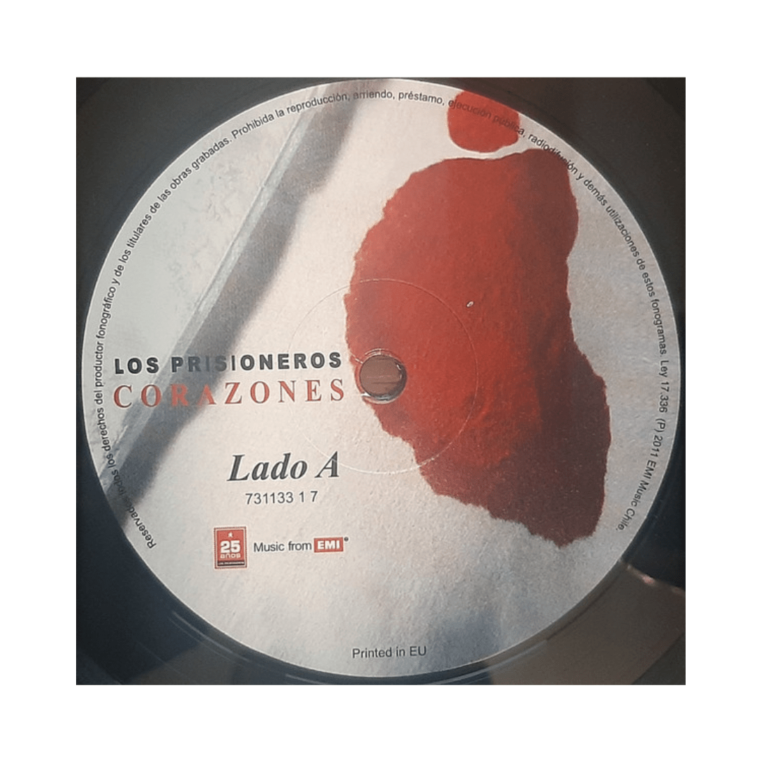 Los Prisioneros Corazones Vinilo3