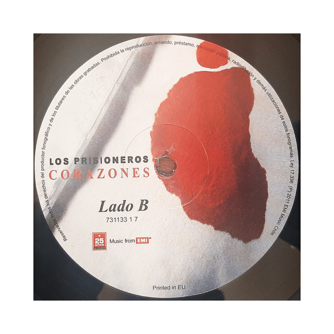 Los Prisioneros Corazones Vinilo4