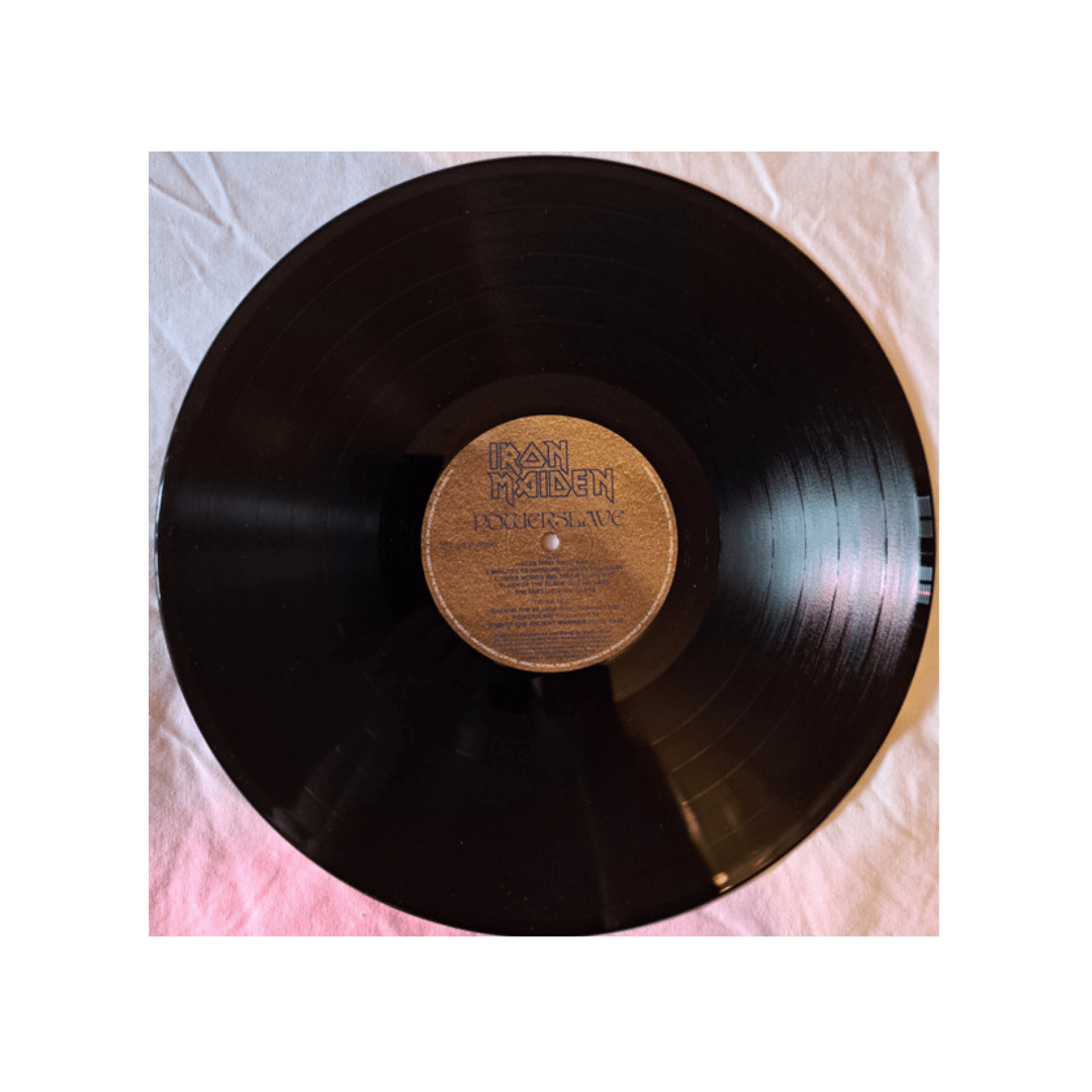 Iron Maiden Powerslave Vinilo3