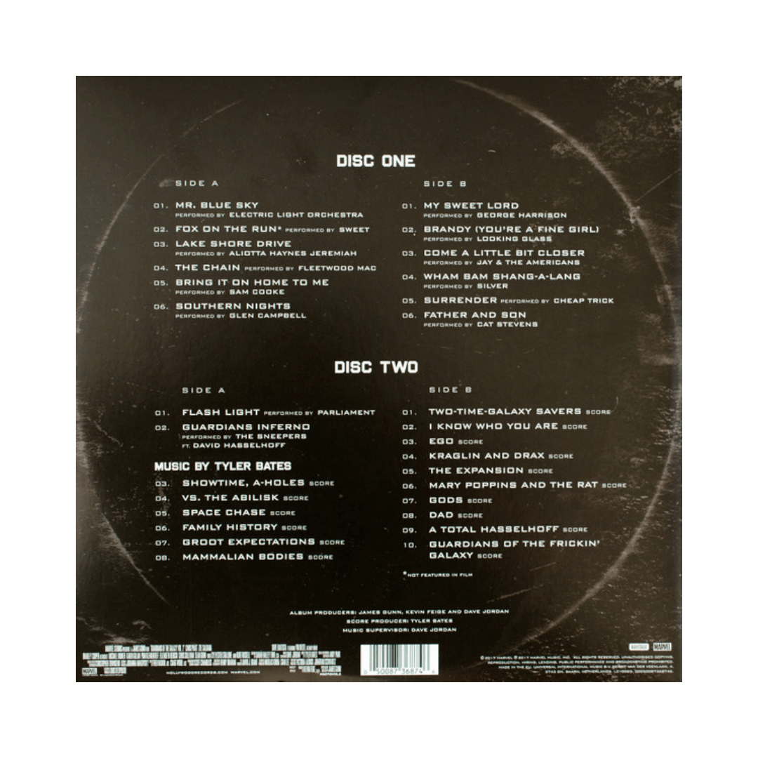 Guardianes De La Galaxia Vol 2 Vinilo2