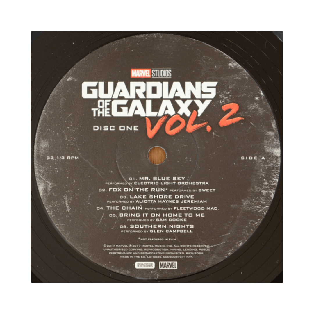 Guardianes De La Galaxia Vol 2 Vinilo3