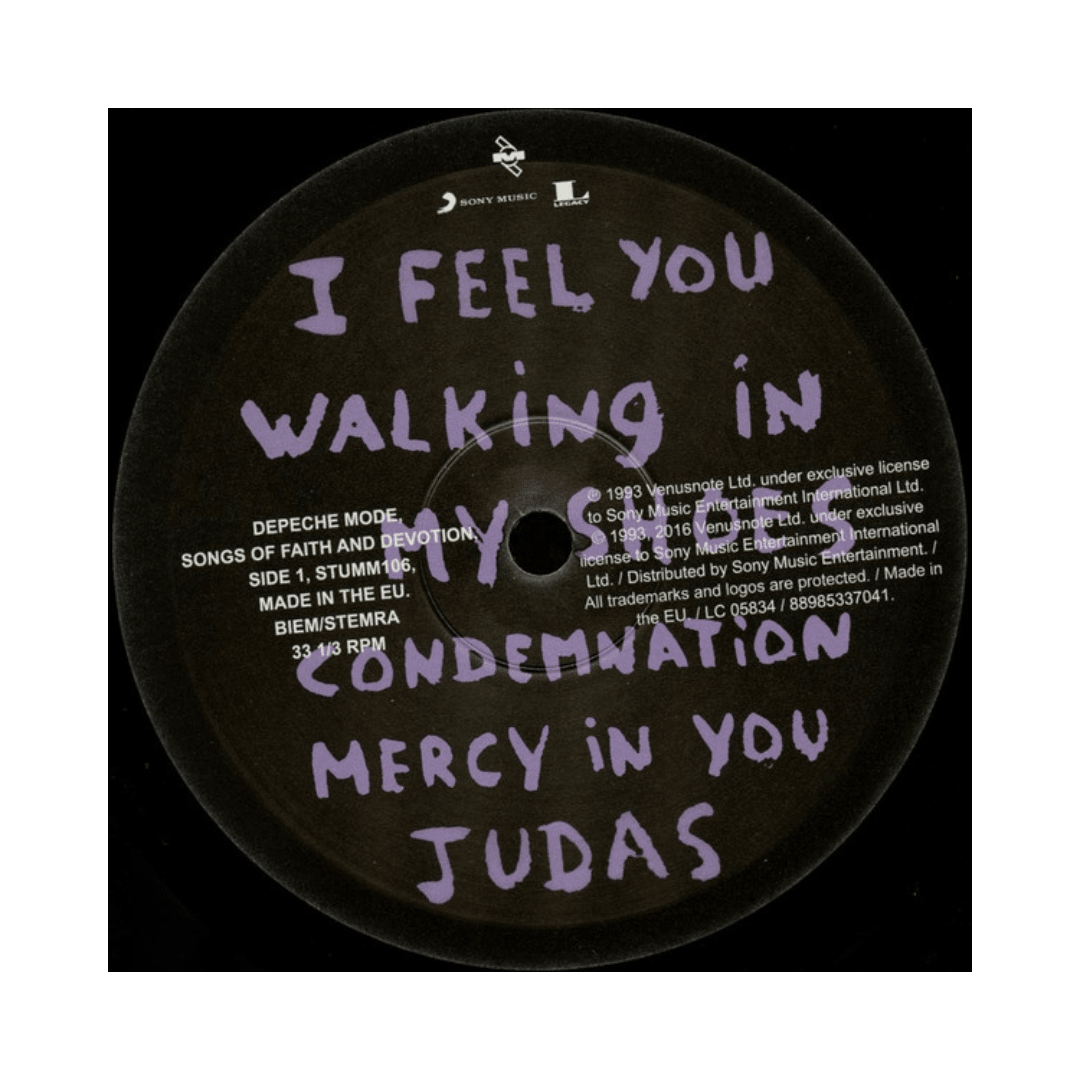 Depeche Mode Songs Of Faith And Devotion Vinilo3