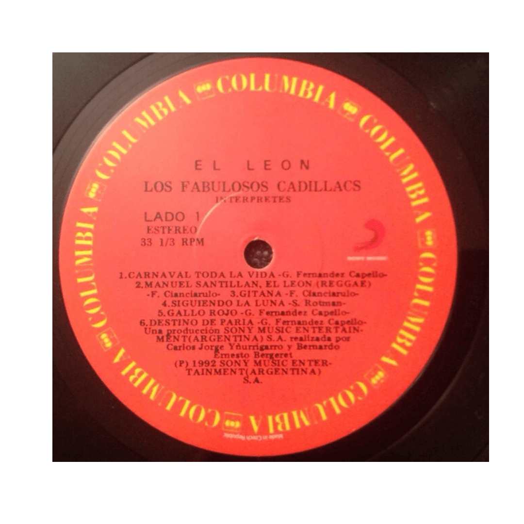 Los Fabulosos Cadillacs El Leon Vinilo3