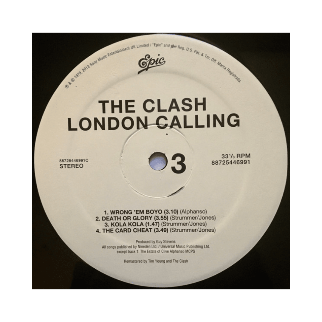 The Clash London Calling Vinilo5