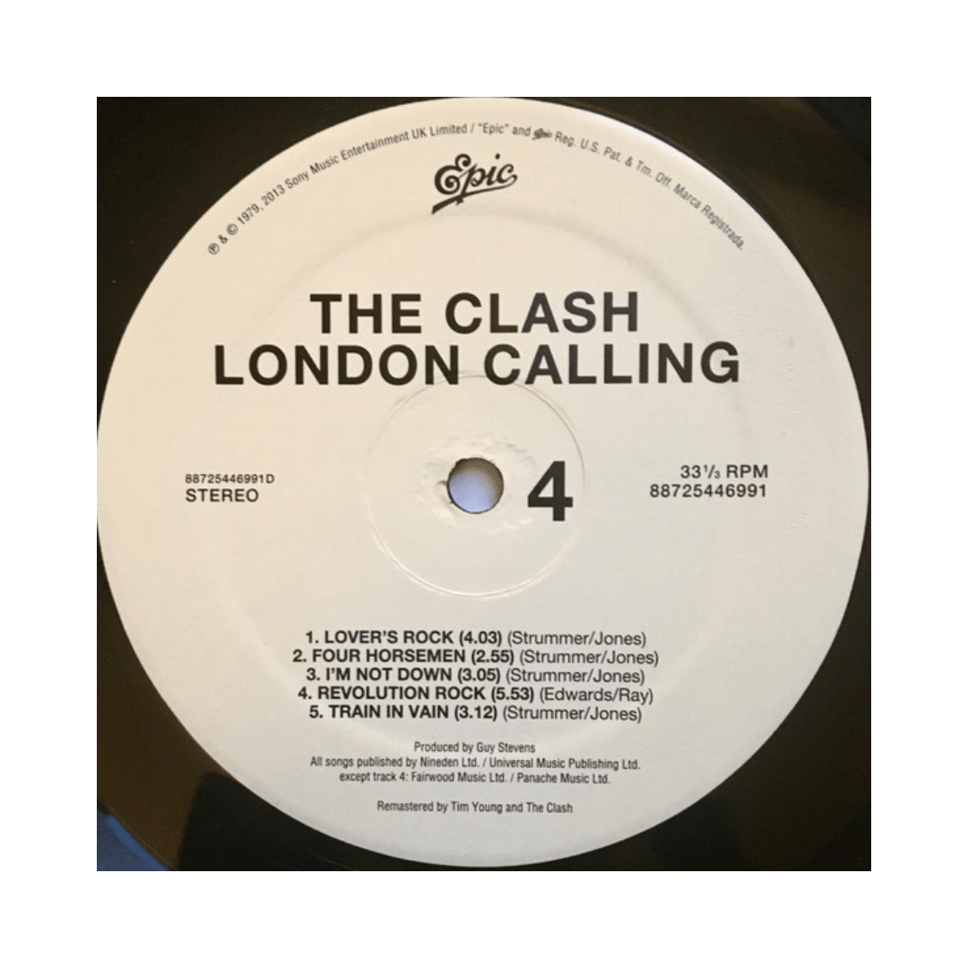 The Clash London Calling Vinilo6
