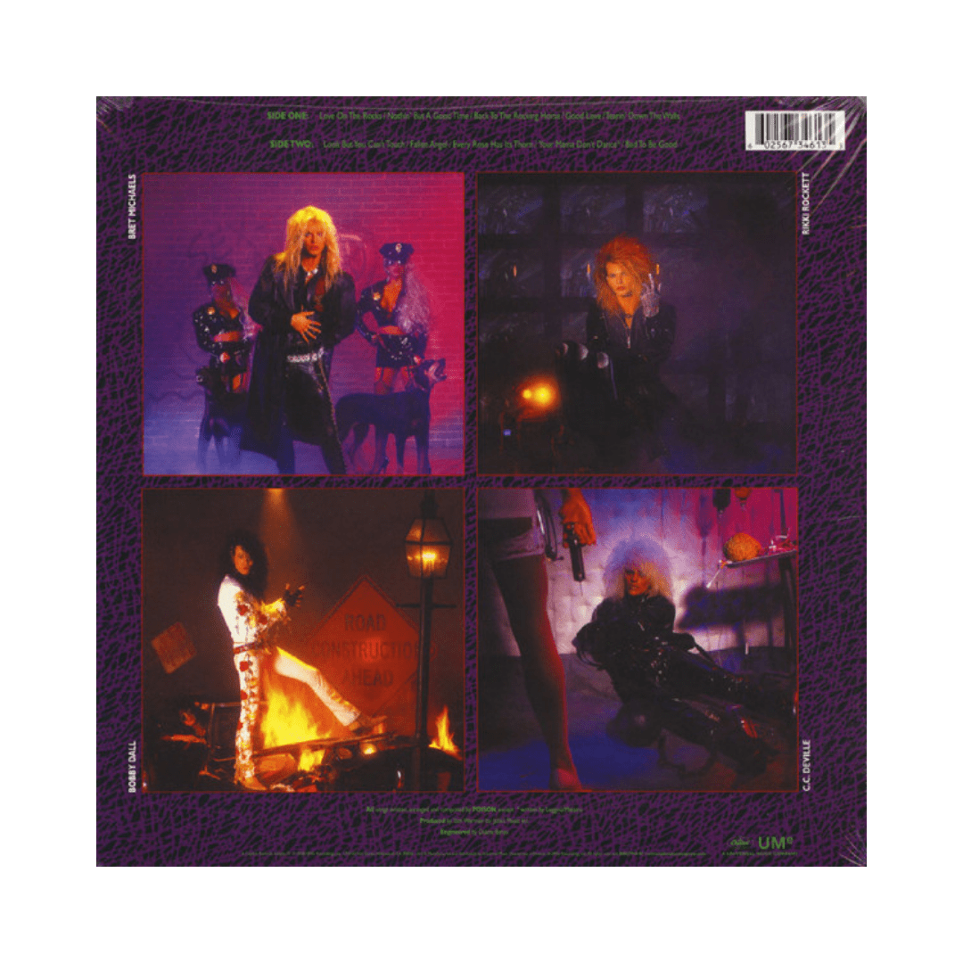 Poison Open Up And Say...ahh! Vinilo2