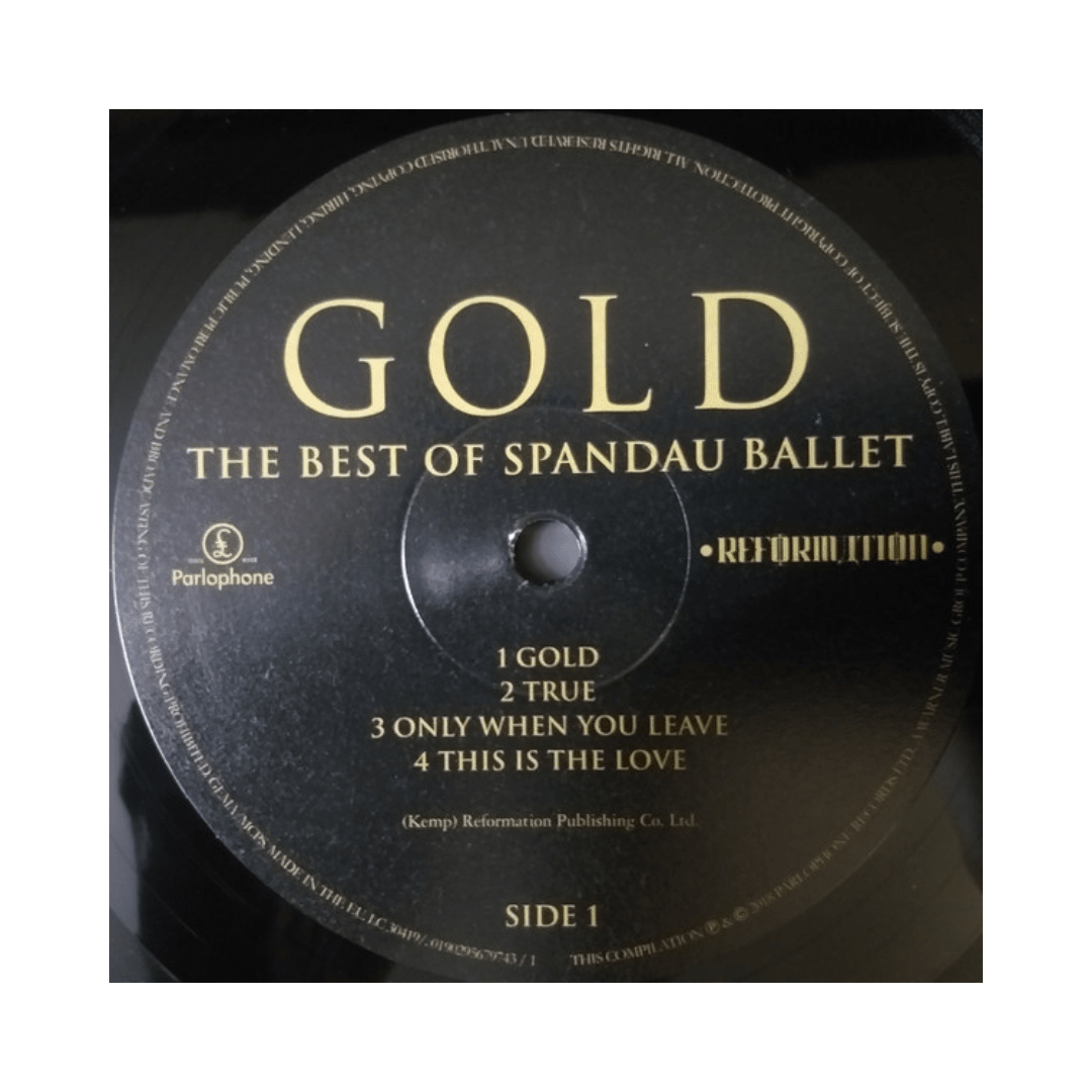Spandau Ballet Gold The Best Of Spandau Vinilo3