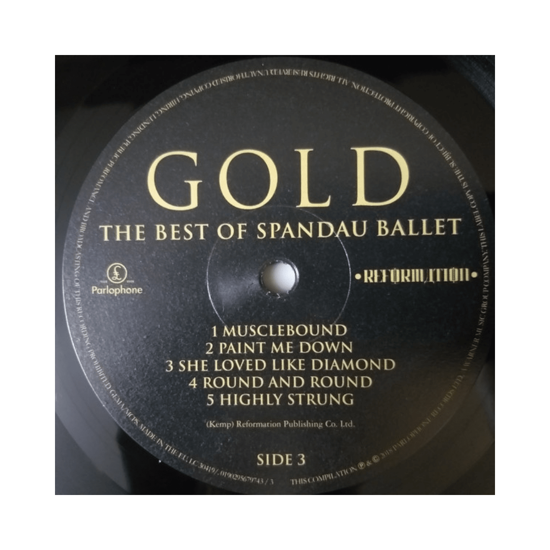 Spandau Ballet Gold The Best Of Spandau Vinilo5