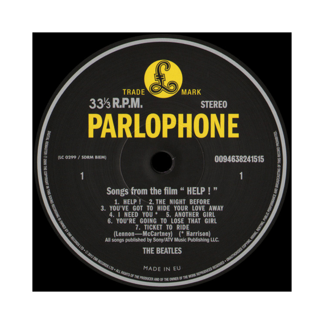 The Beatles Help! Vinilo3