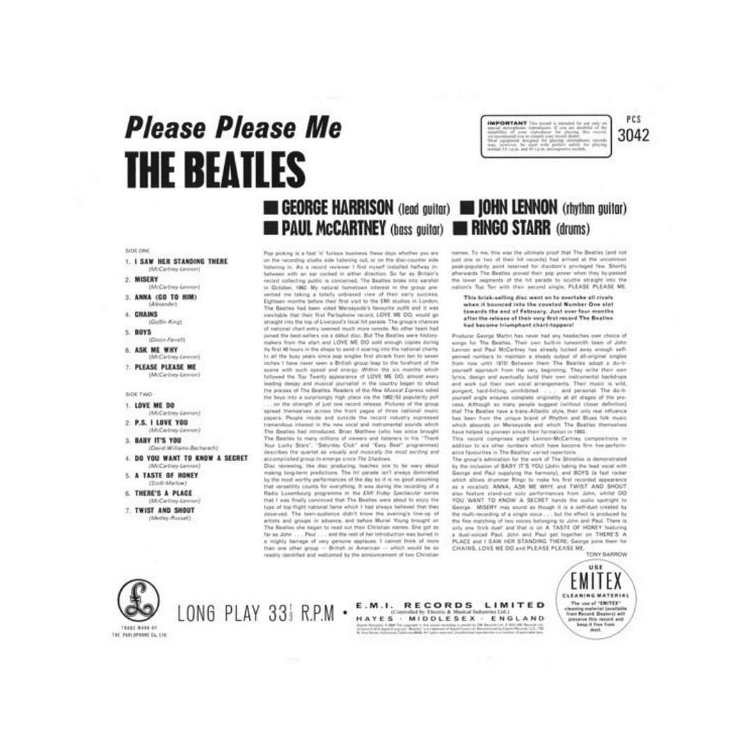 Vinilo The Beatles Please Please Me2