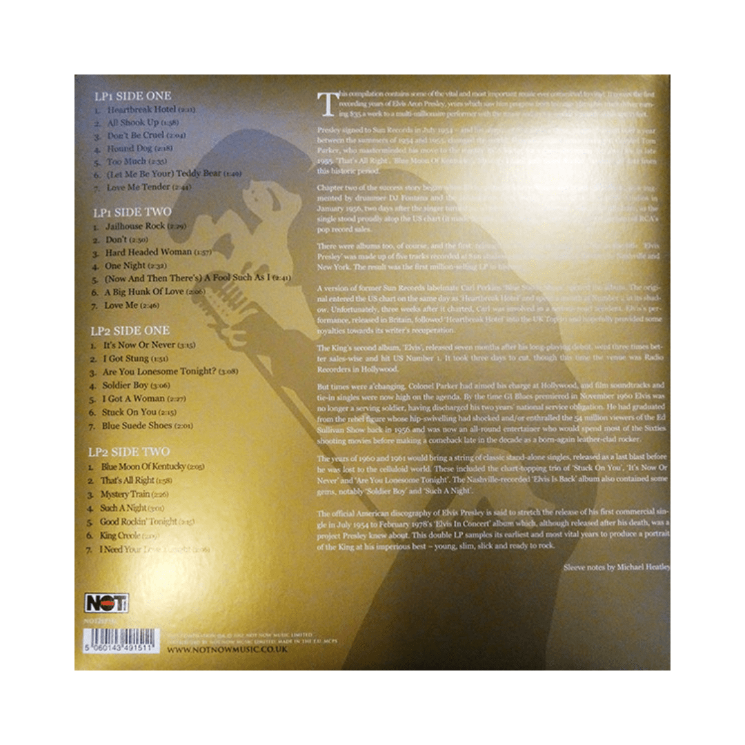 Elvis Presley Elvis Gold The Original Hits Vinilo2
