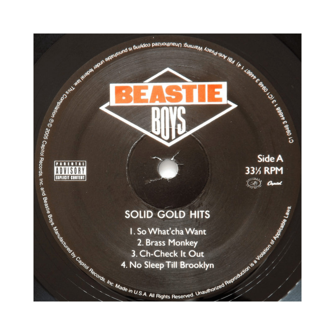 Beastie Boys Solid Gold Hits Vinilo3