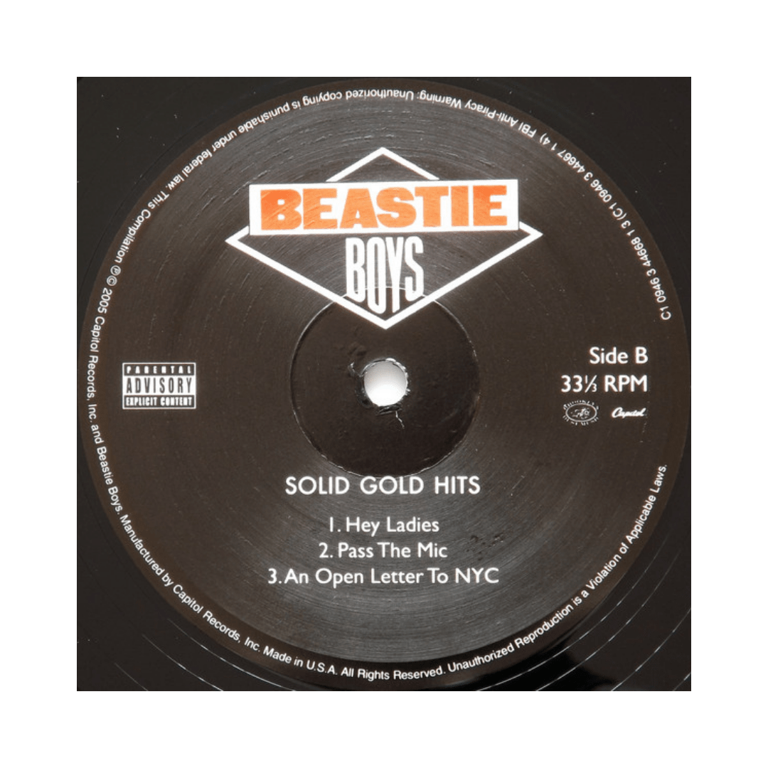 Vinilo Beastie Boys Solid Gold Hits4