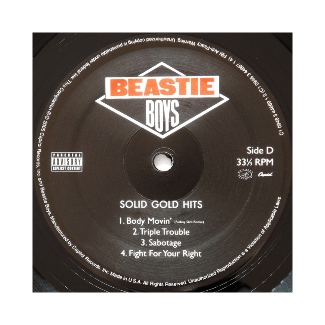 Vinilo Beastie Boys Solid Gold Hits6