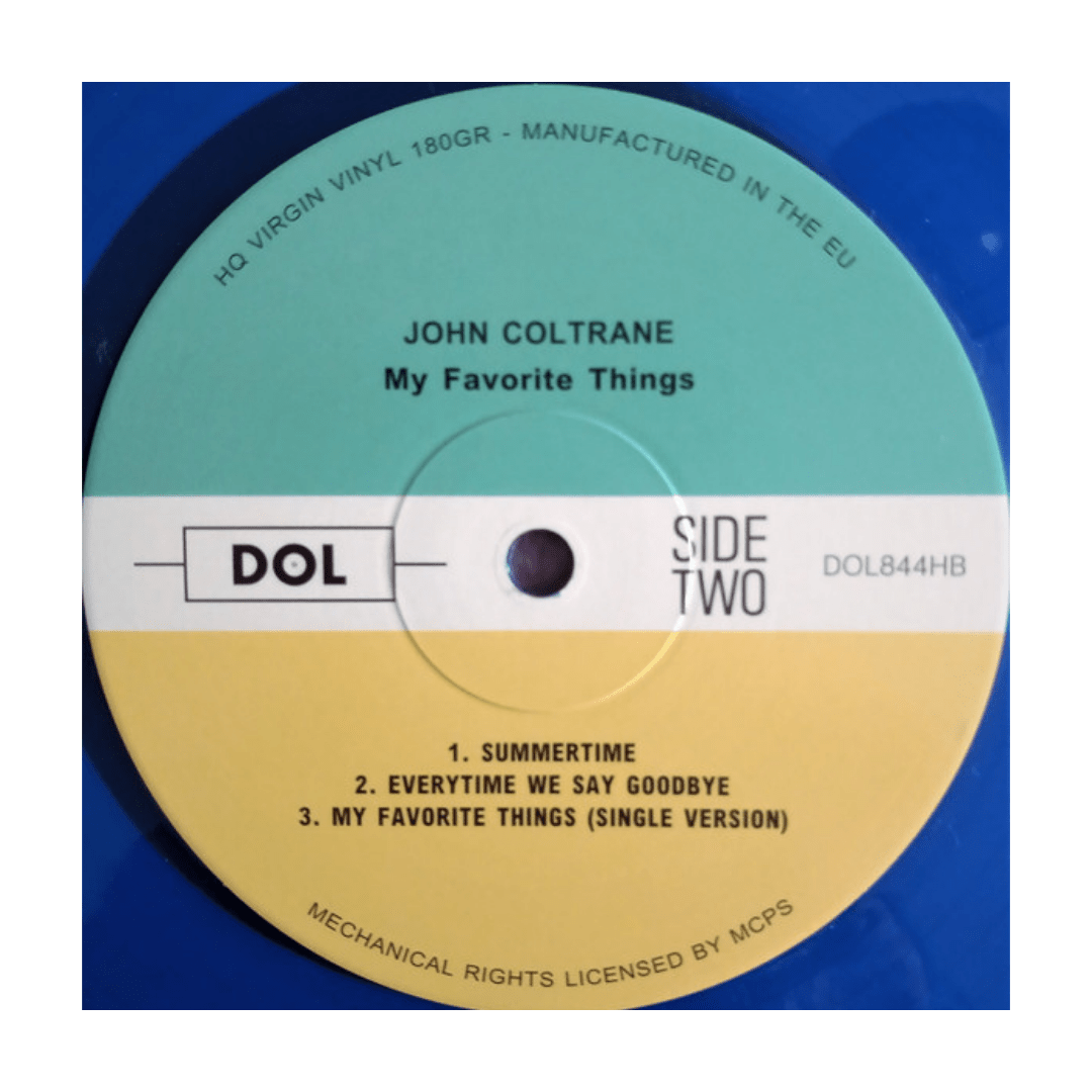 John Coltrane My Favorite Things Vinilo4