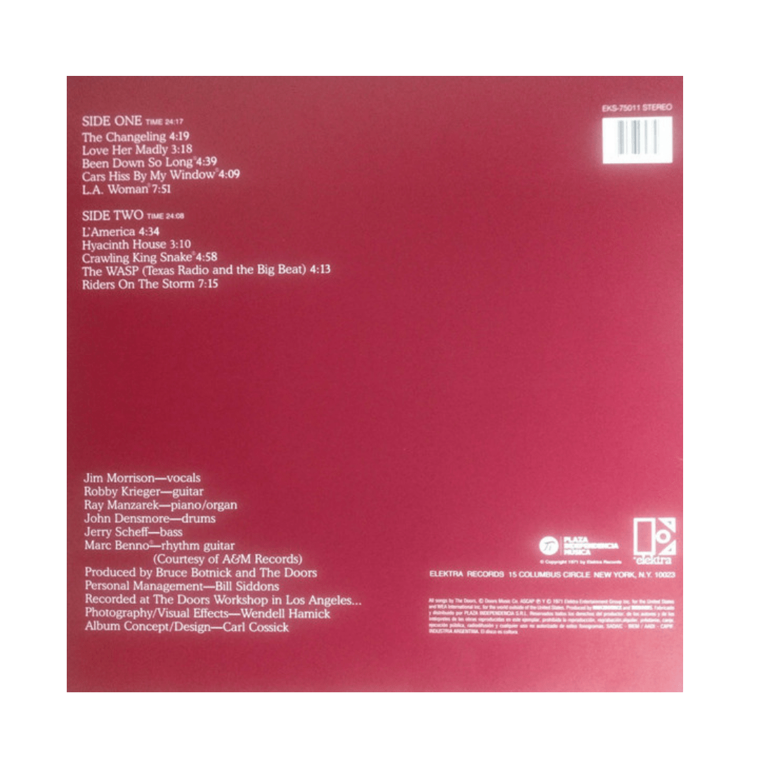 The Doors L.a. Woman Vinilo2