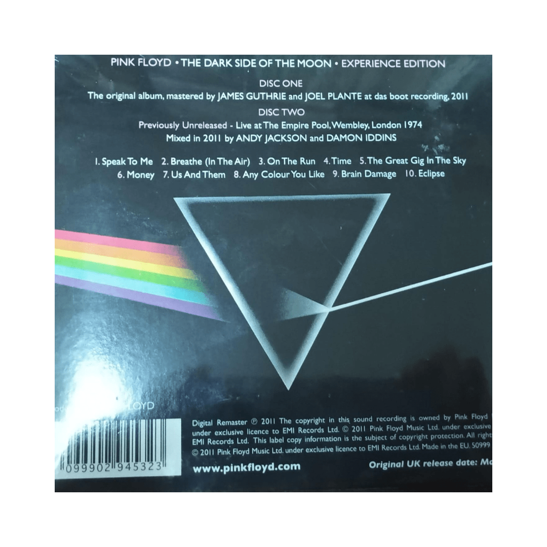 Pink Floyd The Dark Side Of The Moon CD2