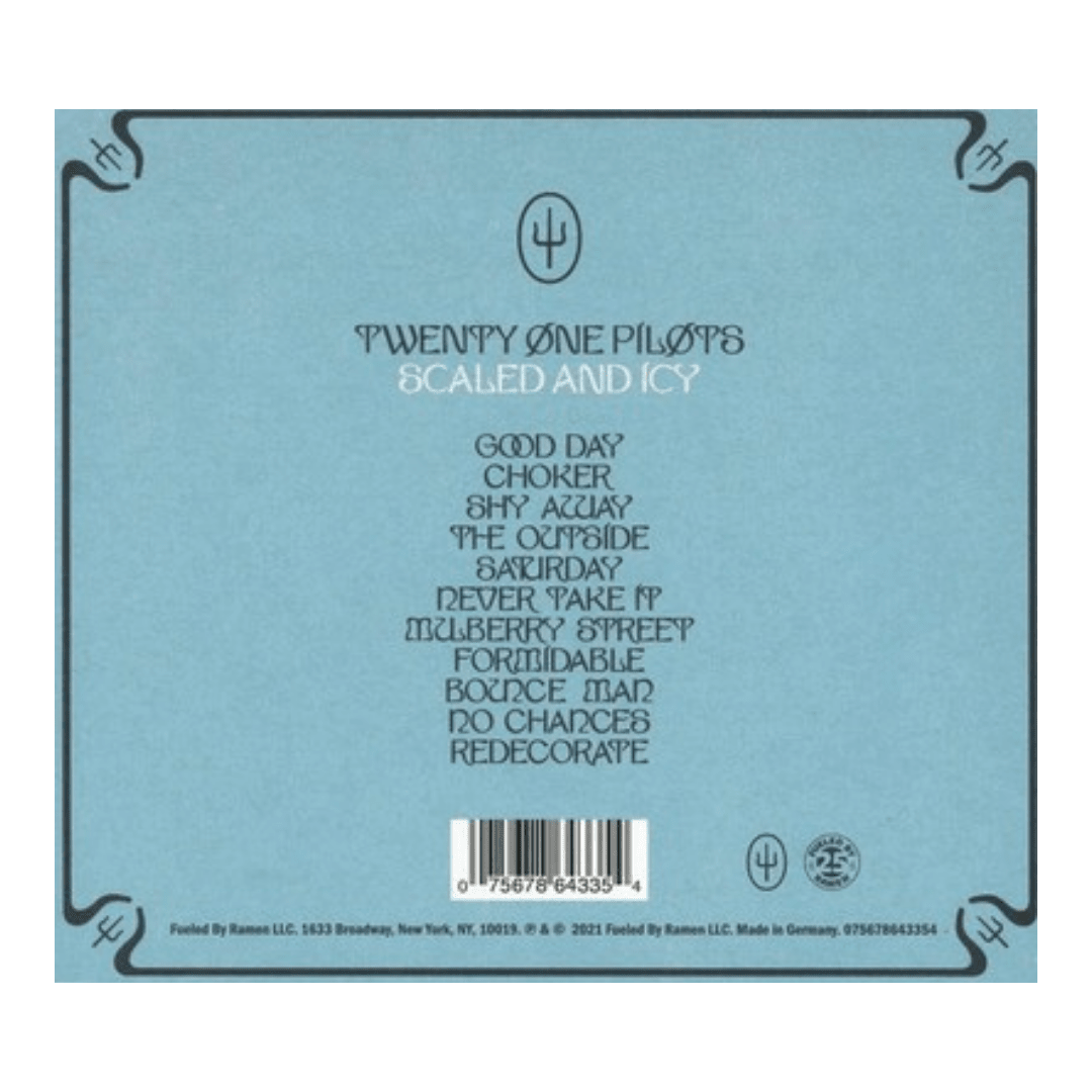Twenty One Pilots Scaled And Icy Cd2