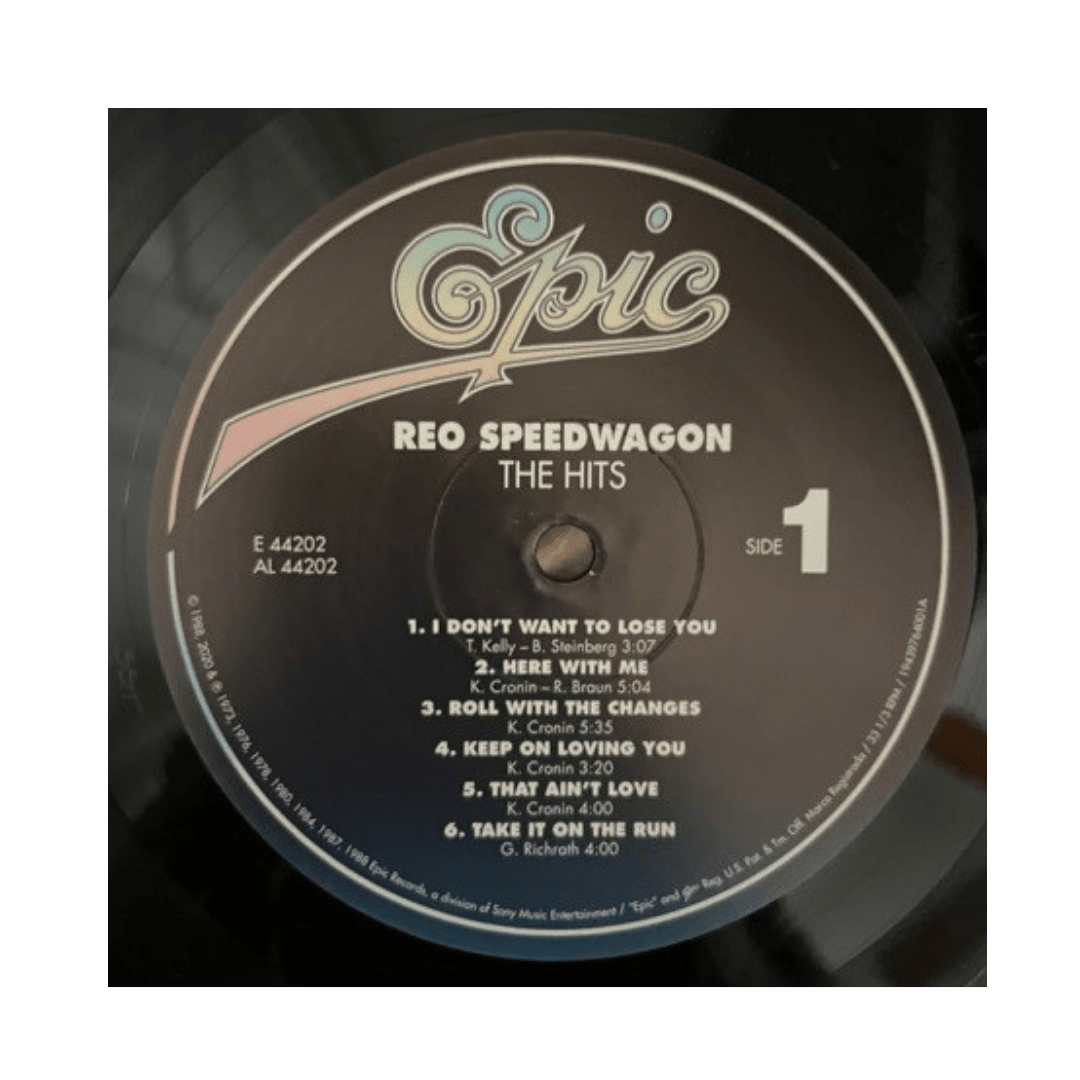 Reo Speedwagon the Hits Vinilo3