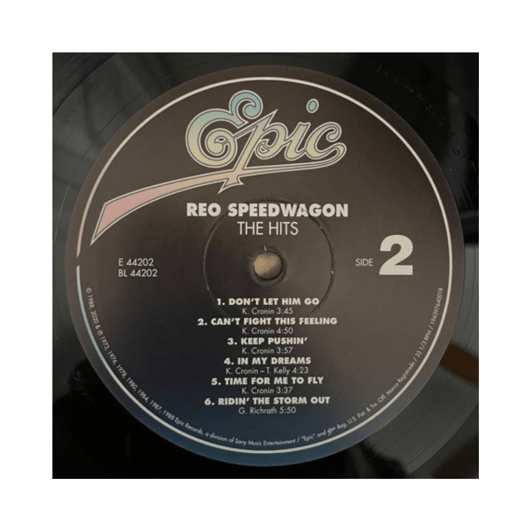 Reo Speedwagon the Hits Vinilo4