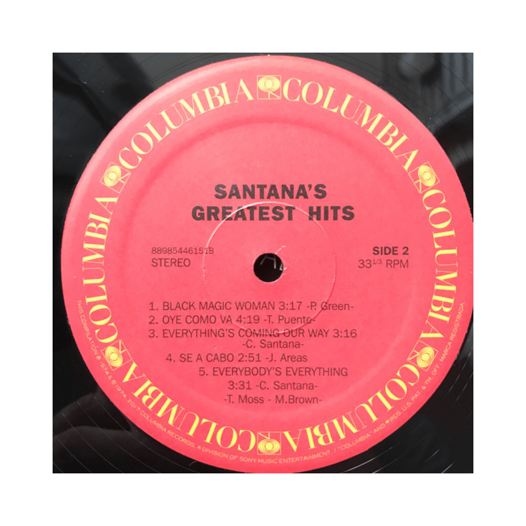 Santana Santana's Greatest Hits Vinilo4
