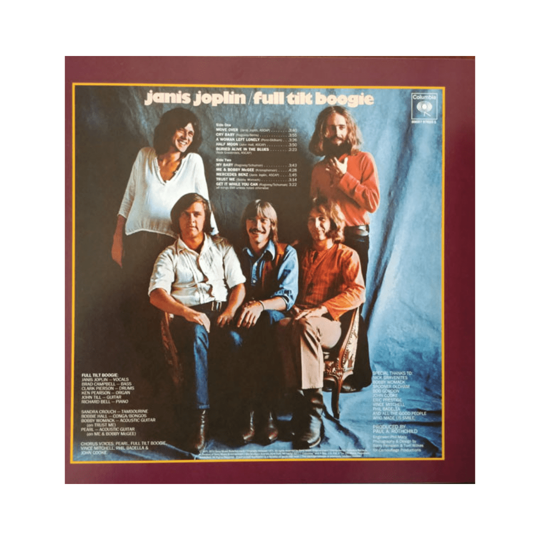 Janis Joplin Pearl Vinilo2