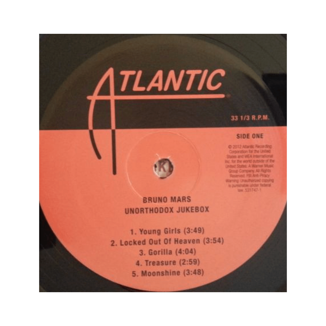 Bruno Mars Unorthodox Jukebox Vinilo3