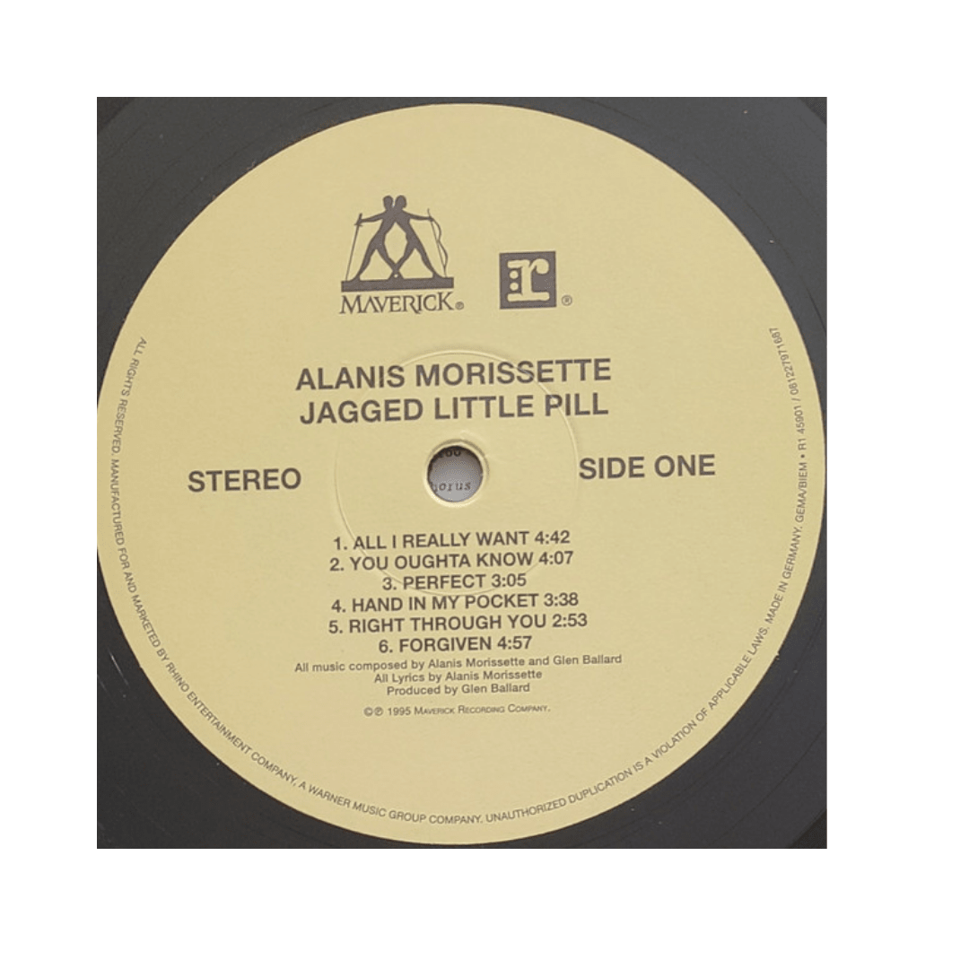 Alanis Morissette Jagged Little Pill Vinilo3