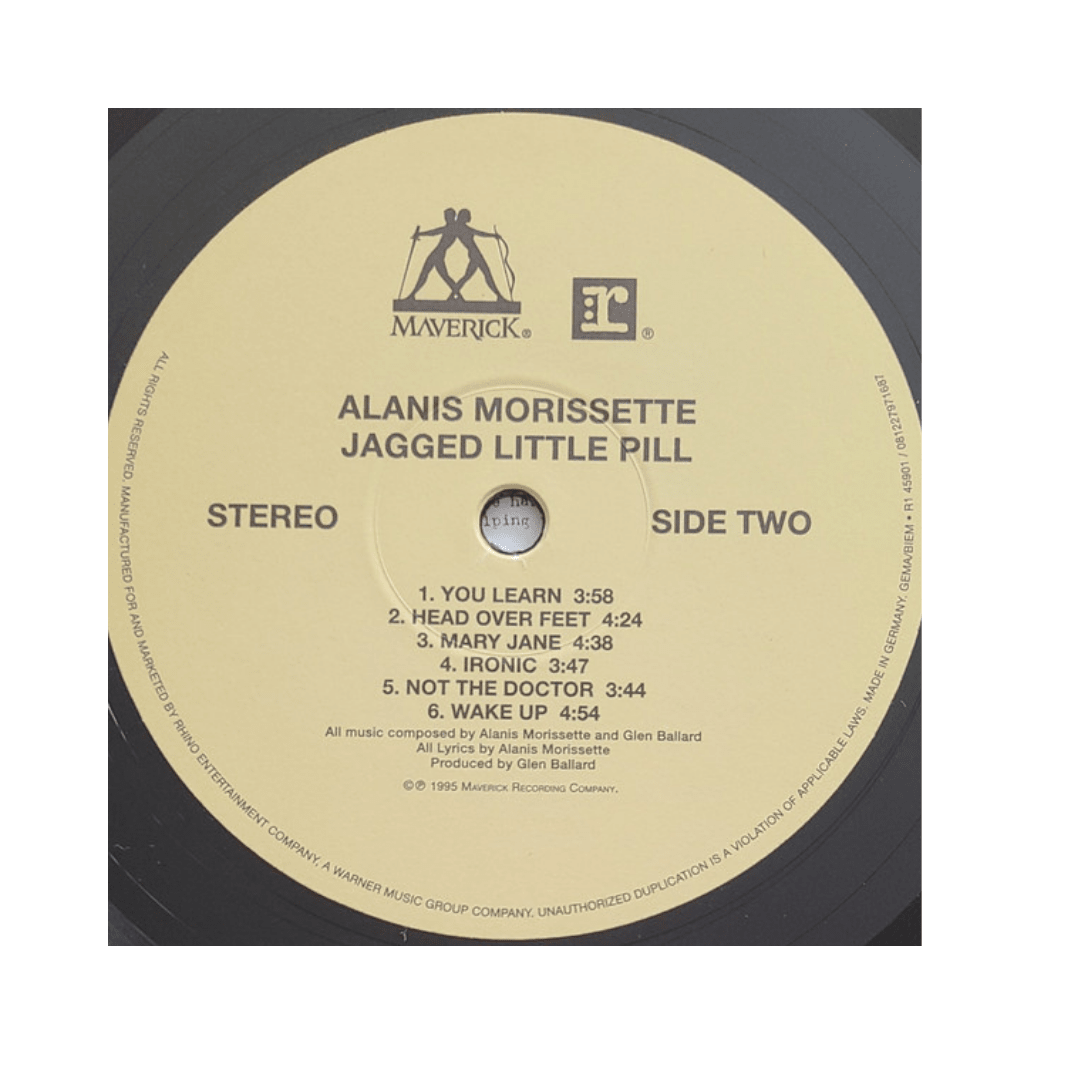 Alanis Morissette Jagged Little Pill Vinilo4