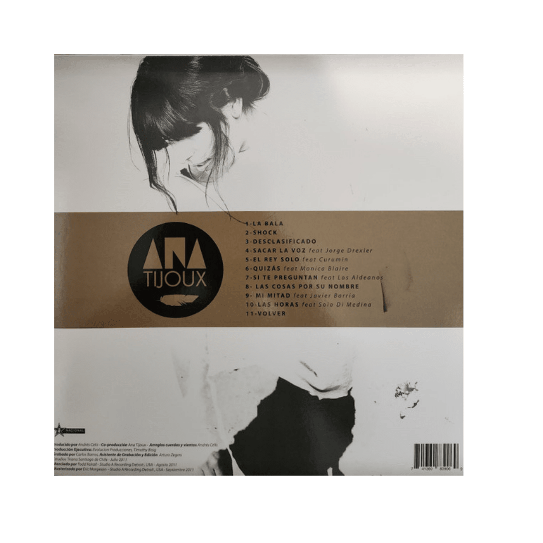 Vinilo Ana Tijoux La Bala2
