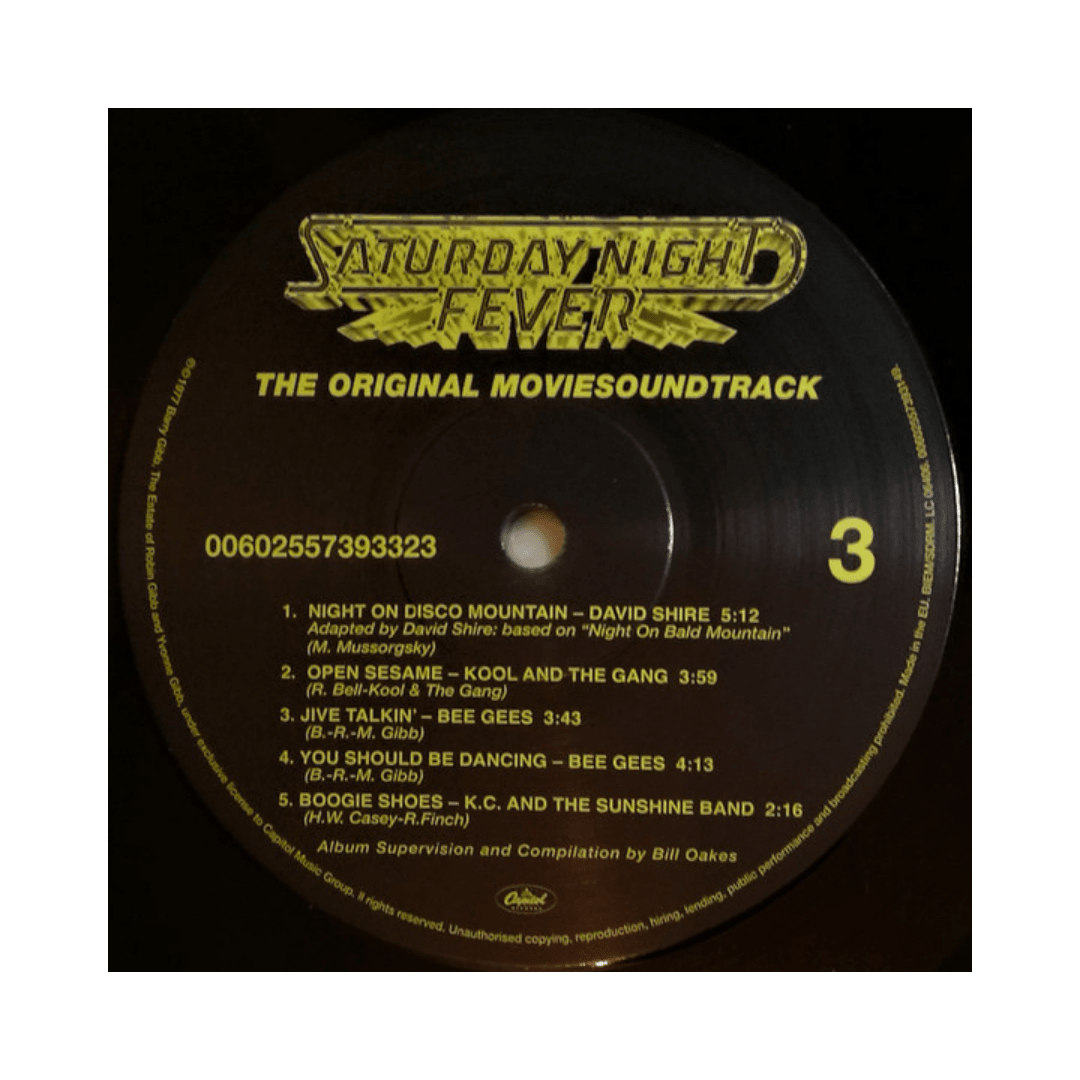 Vinilo Saturday Night Fever5
