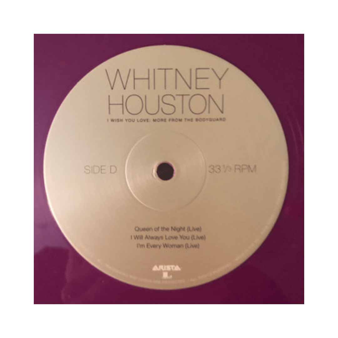 Whitney Houston I Wish You Love More From The Bodygua Vinilo6
