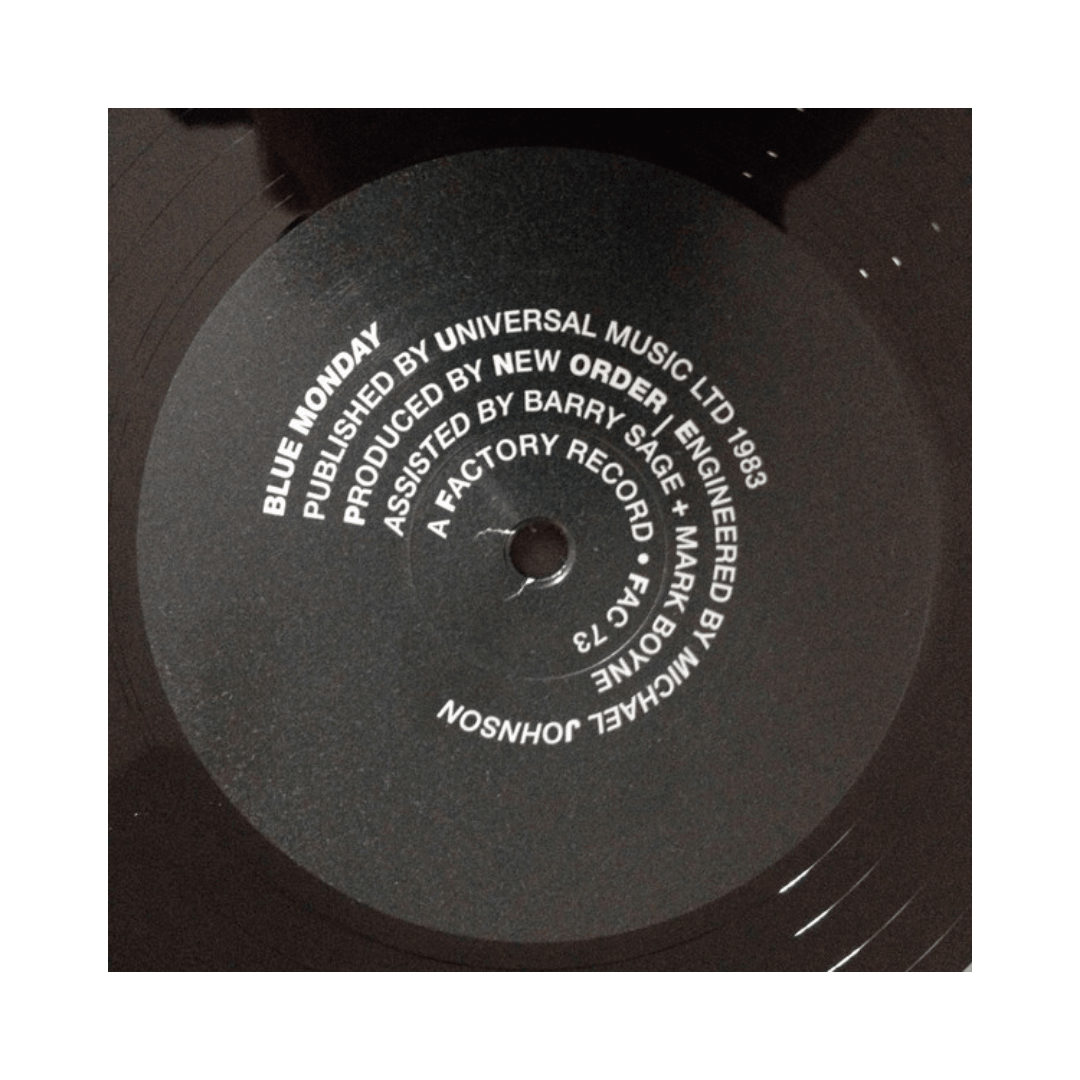 Vinilo New Order Blue Monday Versiones 12 Pulgadas3