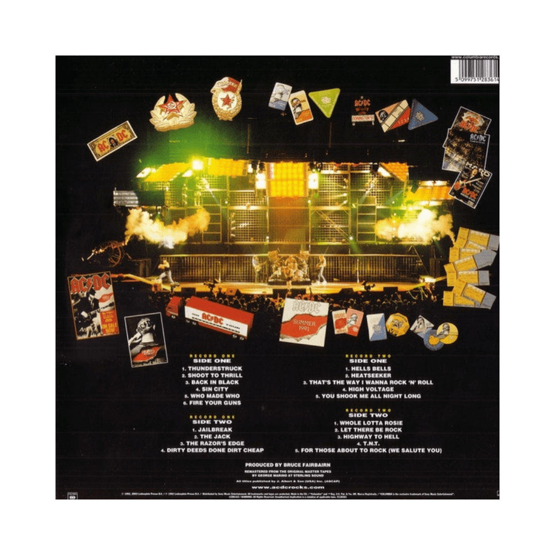 Ac/dc Live 92 Ltd. 2 Lp Vinilo2